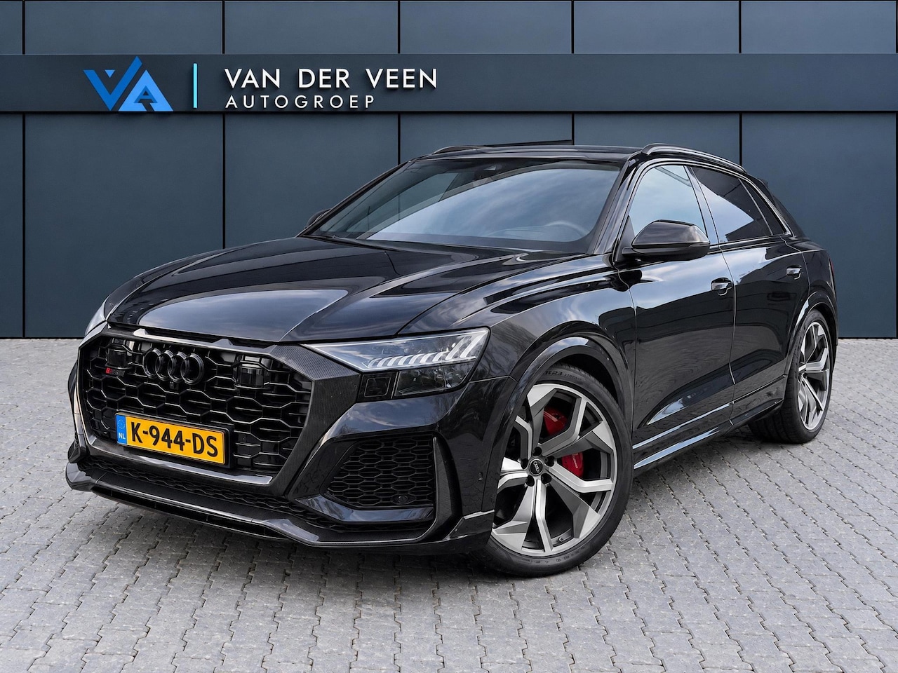 Audi Q8 - 4.0 TFSI RS Q8 quattro 600pk | Keramische remschijven | Alcantara hemel | Luchtvering | Ba - AutoWereld.nl