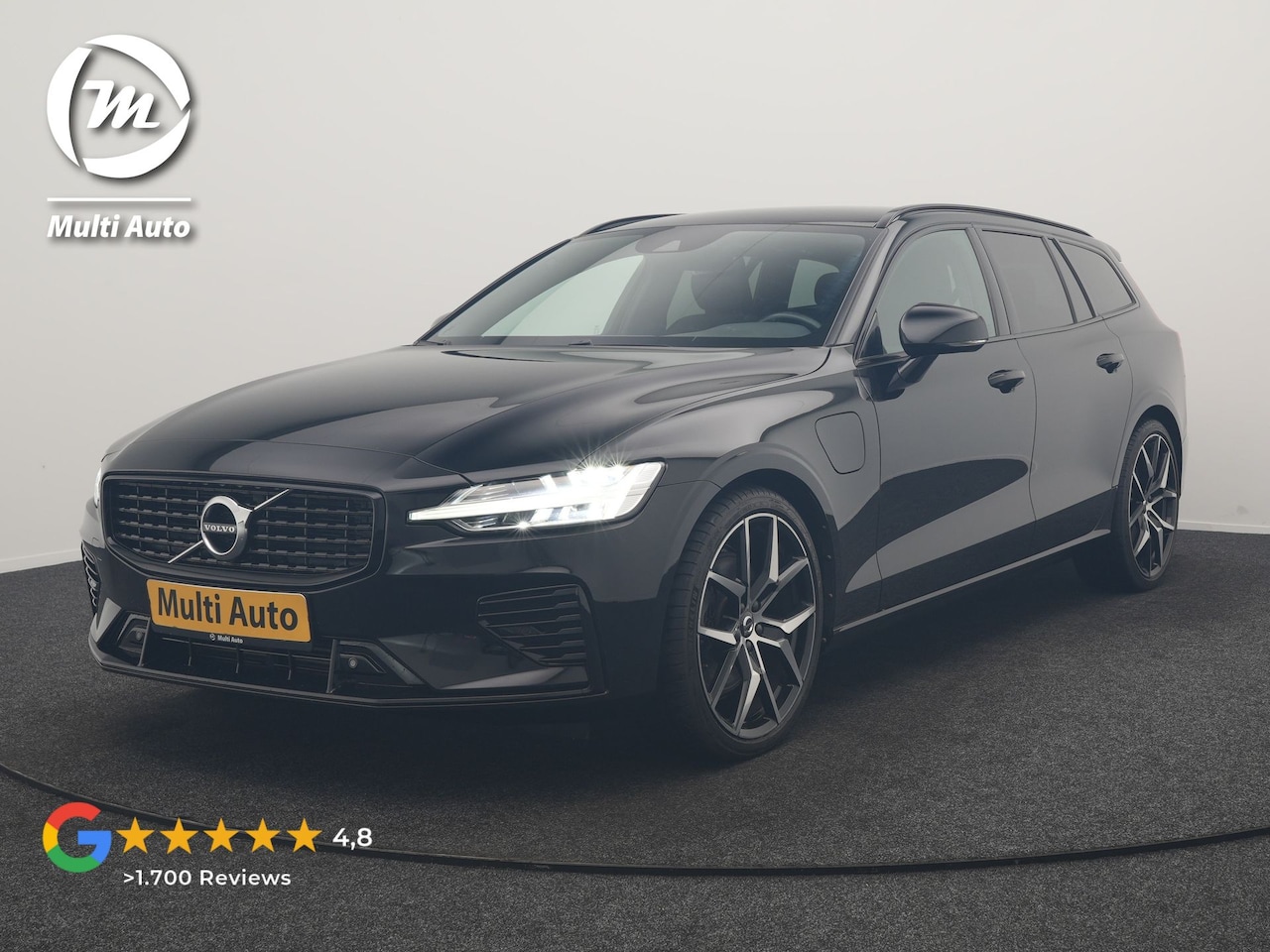 Volvo V60 - T6 Recharge AWD R-Design PHEV 340pk Dealer O.H. | SOH 82,8% | Camera | Harman / Kardon | L - AutoWereld.nl