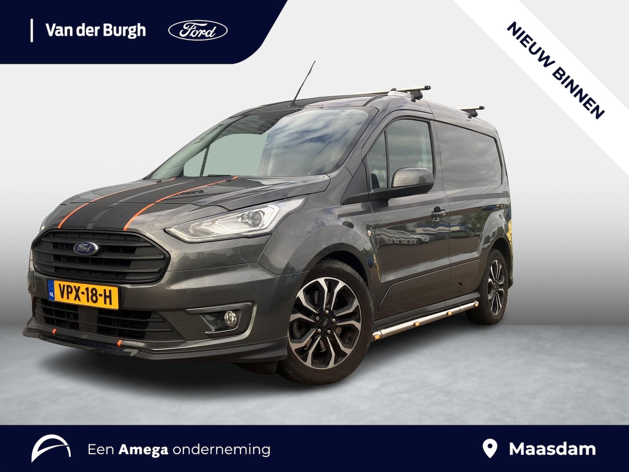 Ford Transit Connect - Sport 1.5 ECOBlue 110pk automaat | Trekhaak | automaat | Sidebars - AutoWereld.nl
