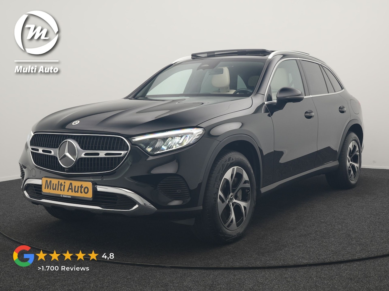 Mercedes-Benz GLC-klasse - 300e 4MATIC Luxury Line PHEV 313pk Dealer O.H. | Panodak | Sfeerverlichting | BLIS | Leder - AutoWereld.nl