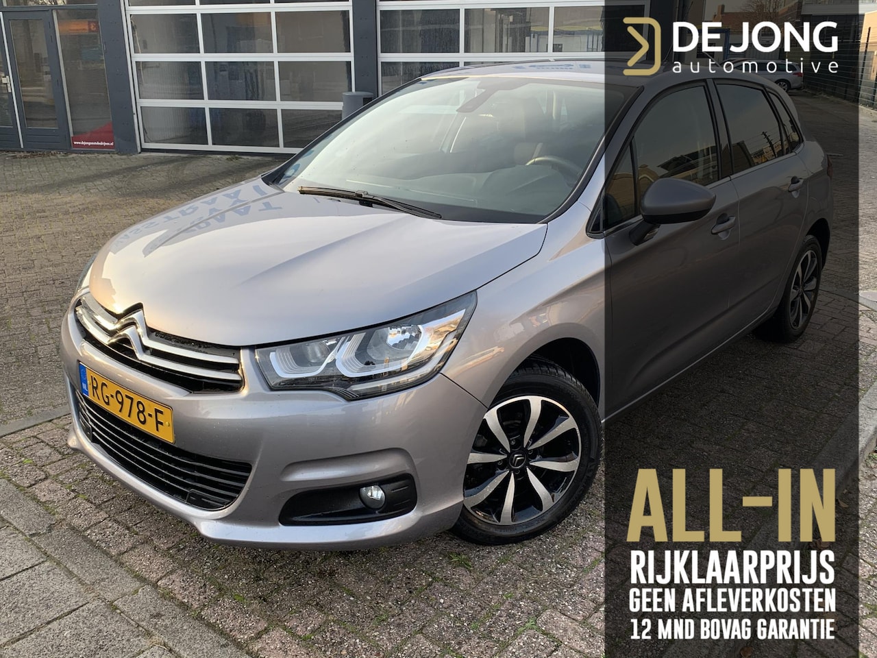 Citroën C4 - 1.2 PureTech Feel Edition Navi/Clima/Lichtmetalen velgen/Climate Controle/ALL-INRIJKLAARPR - AutoWereld.nl