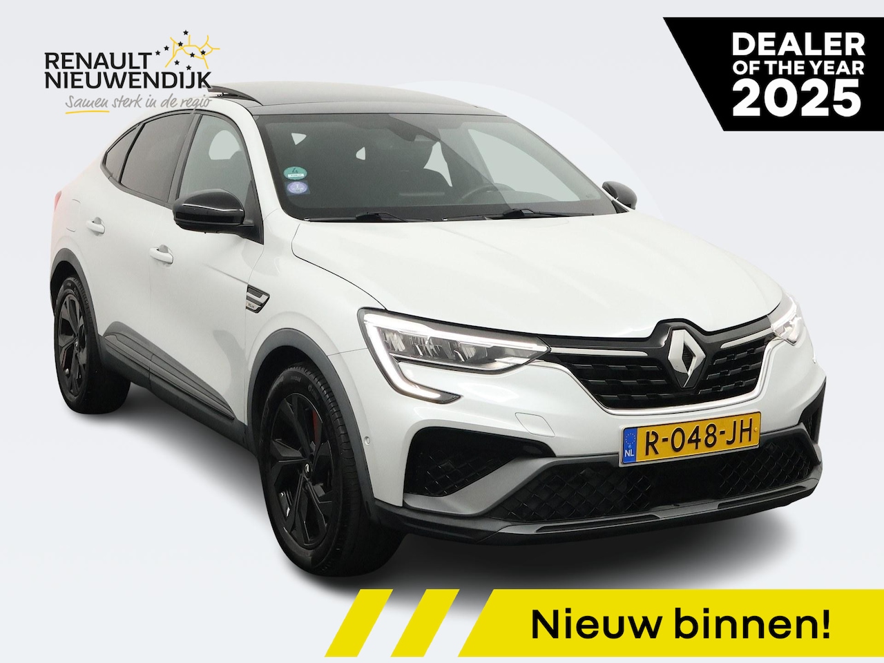 Renault Arkana - 1.6 E-Tech Hybrid 145 R.S. Line AUTOMAAT | TREKHAAK | PANODAK | BOSE | STOELVERWARMING | - AutoWereld.nl