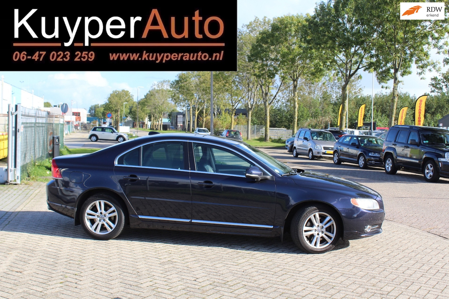 Volvo S80 - 2.4 D5 Summum automaat leder vol opties goed onderhouden - AutoWereld.nl