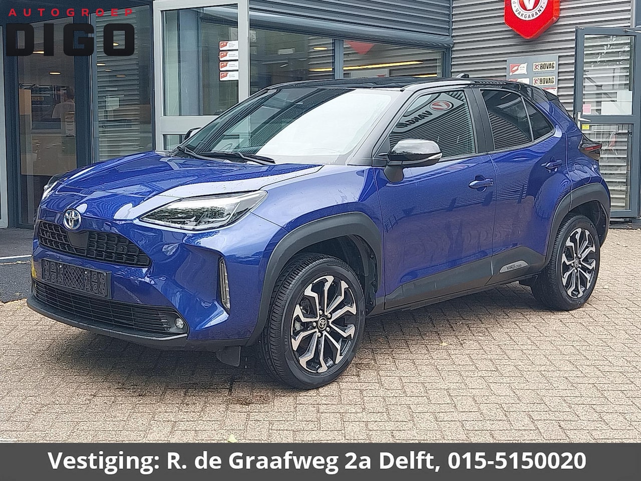 Toyota Yaris Cross - 1.5 Hybrid 115 Dynamic Luxury Bi-Tone | Stuur- & Stoelverwarming | Apple Carplay & Android - AutoWereld.nl