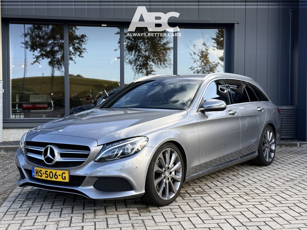 Mercedes-Benz C-klasse Estate - 350 e Lease Edition Burmester Apple CarPlay Stoelverwarming Camera - AutoWereld.nl