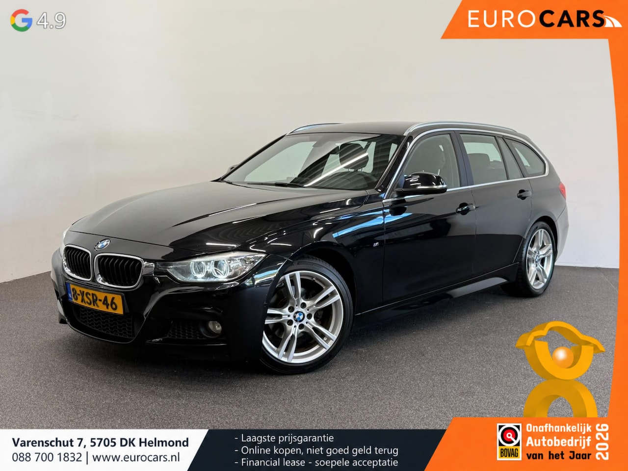 BMW 3-serie Touring - 316i Executive M Sport Automaat Navigatie Professional Parkeersensoren Bluetooth Cruise Co - AutoWereld.nl