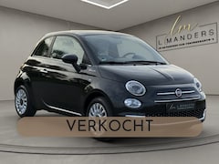 Fiat 500 - 1.0 Hybrid Dolcevita 2022 ZWART | Apple CarPlay | Climate Contro