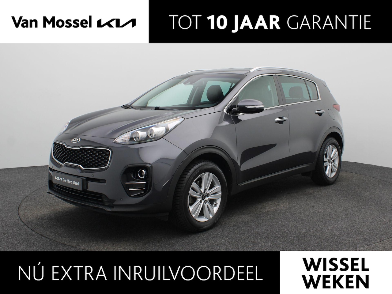 Kia Sportage - 1.6 GDI Design Edition FULL OPTION | Leder | Stoel-stuurverwarming | Elek. stoelen | Camer - AutoWereld.nl