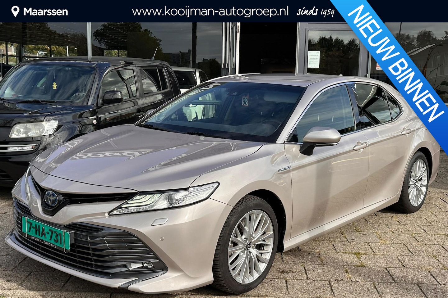 Toyota Camry - 2.5 Hybrid Premium / JBL Audio / Stoelverwarming / Heads-Up Display / Camera / - AutoWereld.nl