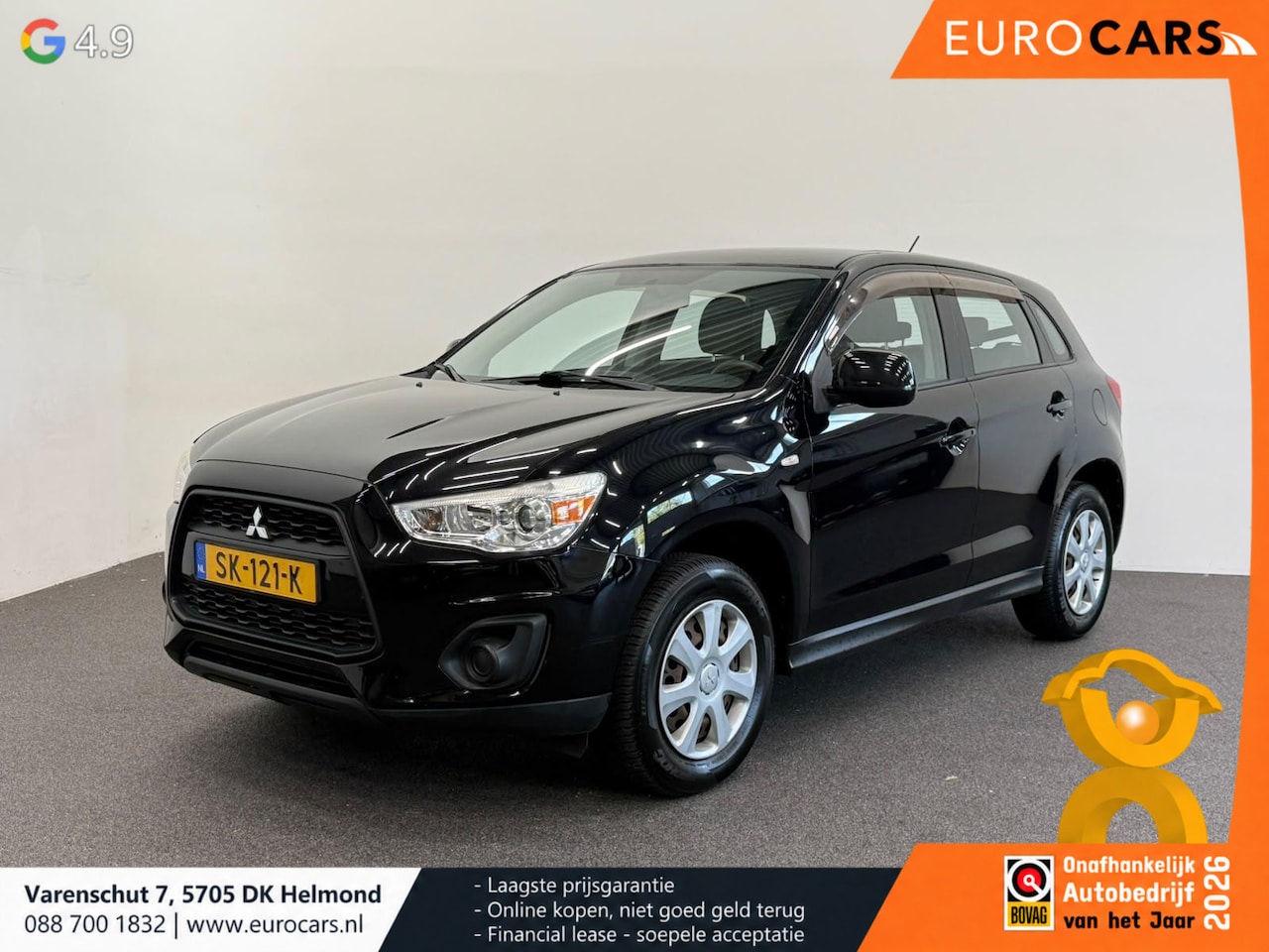 Mitsubishi ASX - 1.6 ClearTec Inform Airco Parkeersensoren Bluetooth Screen APK TOT 08-09-2027! - AutoWereld.nl