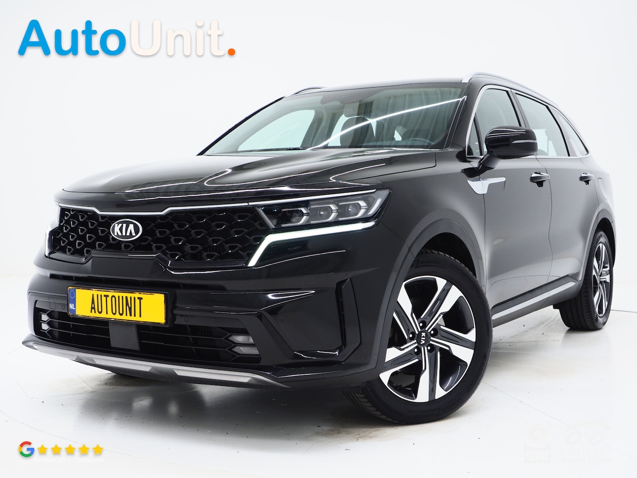 Kia Sorento - 1.6 T-GDI Plug-in Hybrid 4WD DynamicLine 7p. | Leder | Trekhaak | Keyless | Adaptive Cruis - AutoWereld.nl