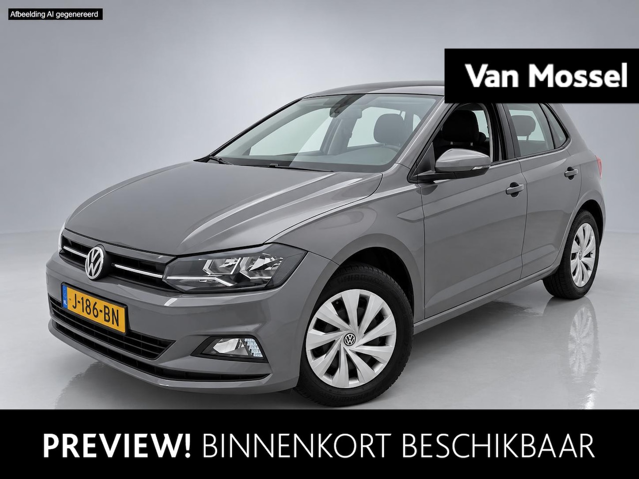 Volkswagen Polo - 1.0 TSI Comfortline | 95 PK | Limestone Grey | Adaptive Cruise Control (ACC) | Airco | Nav - AutoWereld.nl