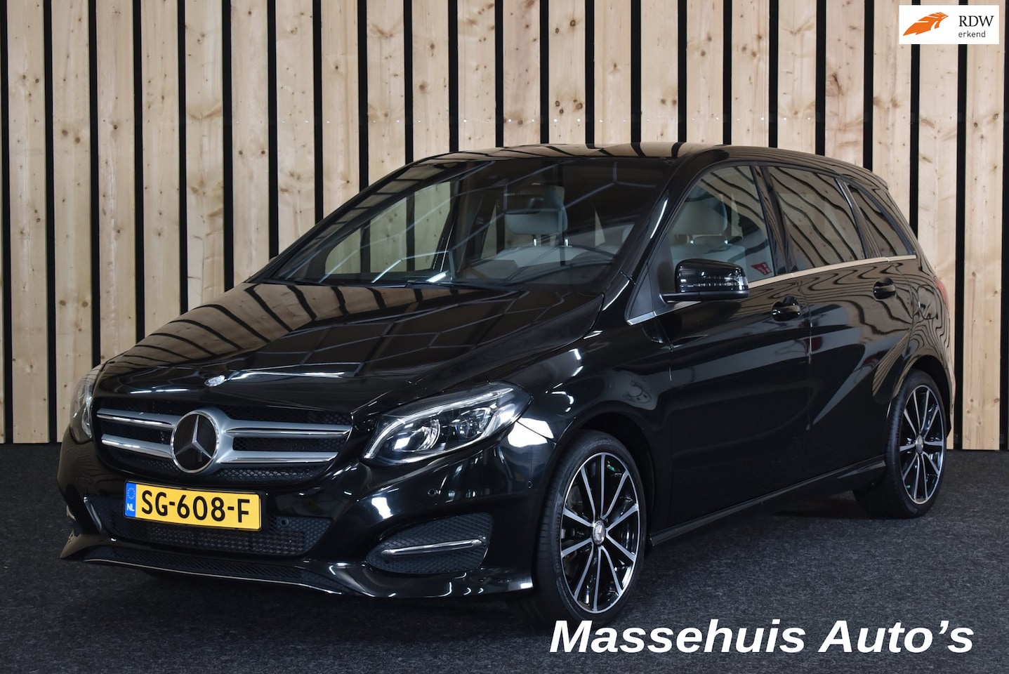 Mercedes-Benz B-klasse - 200 Prestige 78dkm Trekhaak LED Leer Cruise Navi Clima PDC Stoelverw. 18"LM + Nwe APK - AutoWereld.nl