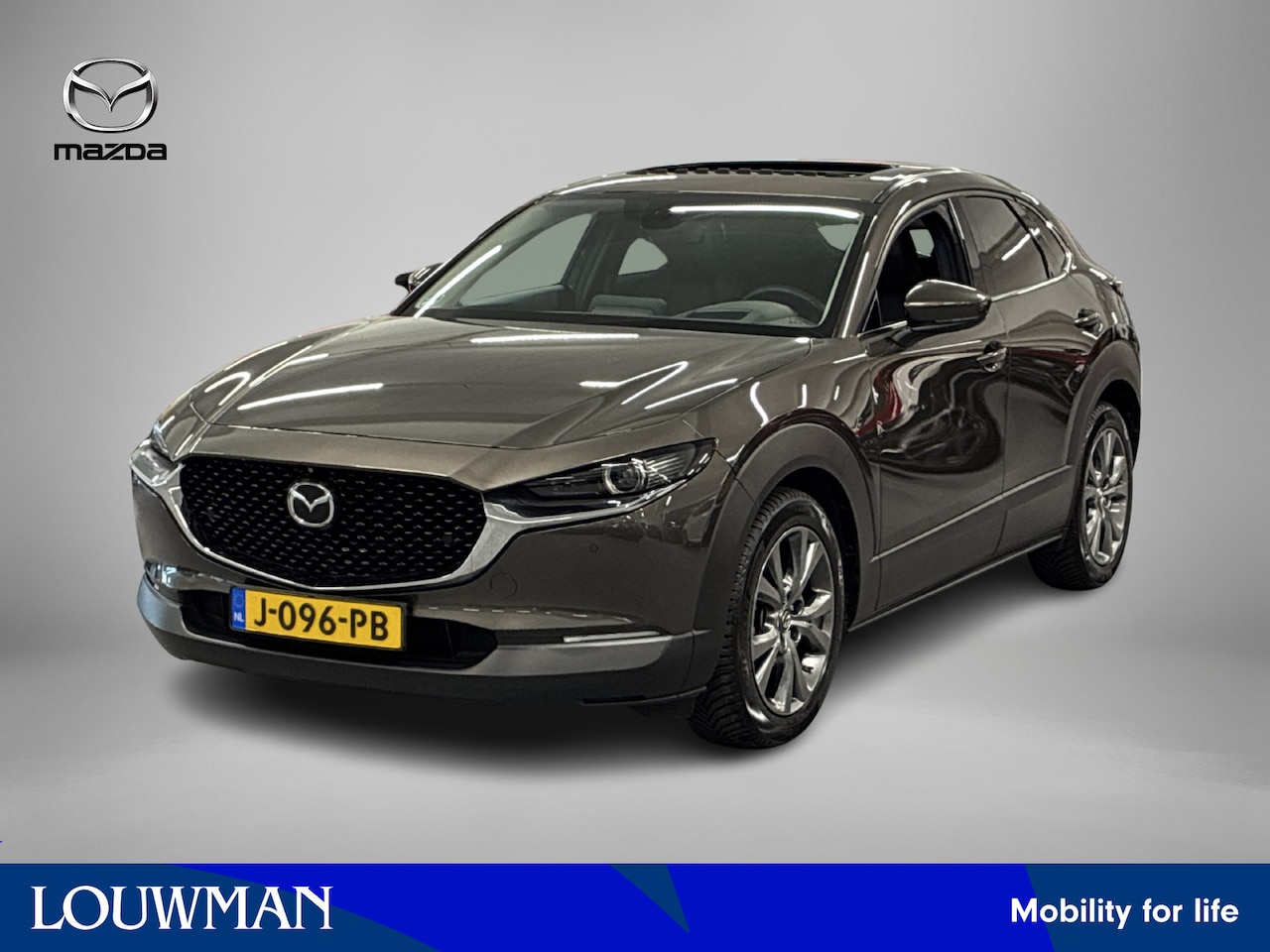 Mazda CX-30 - 2.0 e-SkyActiv-X M Hybrid Luxury | Leder interieur | Elec. stoel verstelling | Trekhaak - AutoWereld.nl