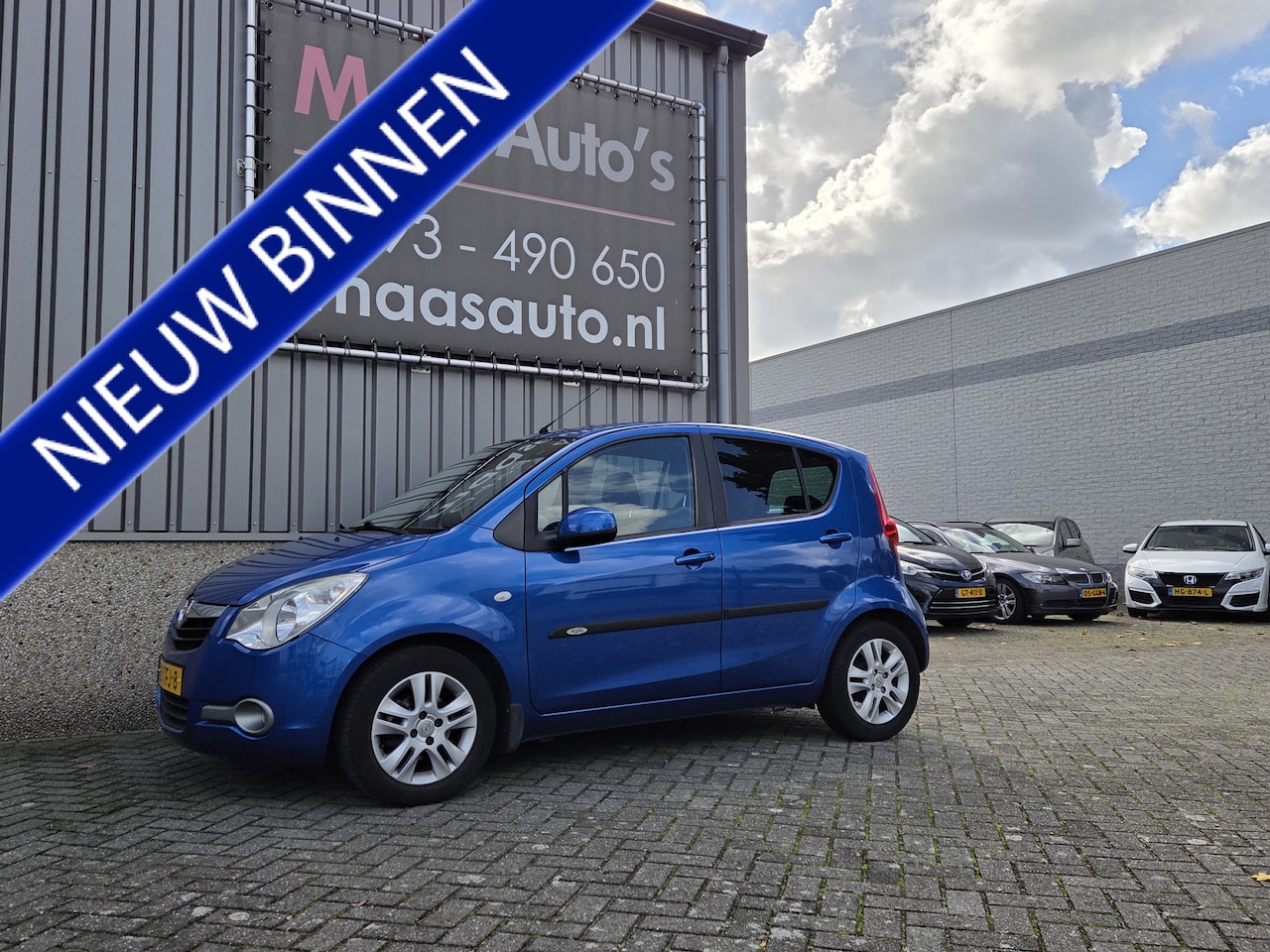 Opel Agila - 1.0 Edition uitvoering hoge-instap airco 1e eigenaar !!! - AutoWereld.nl