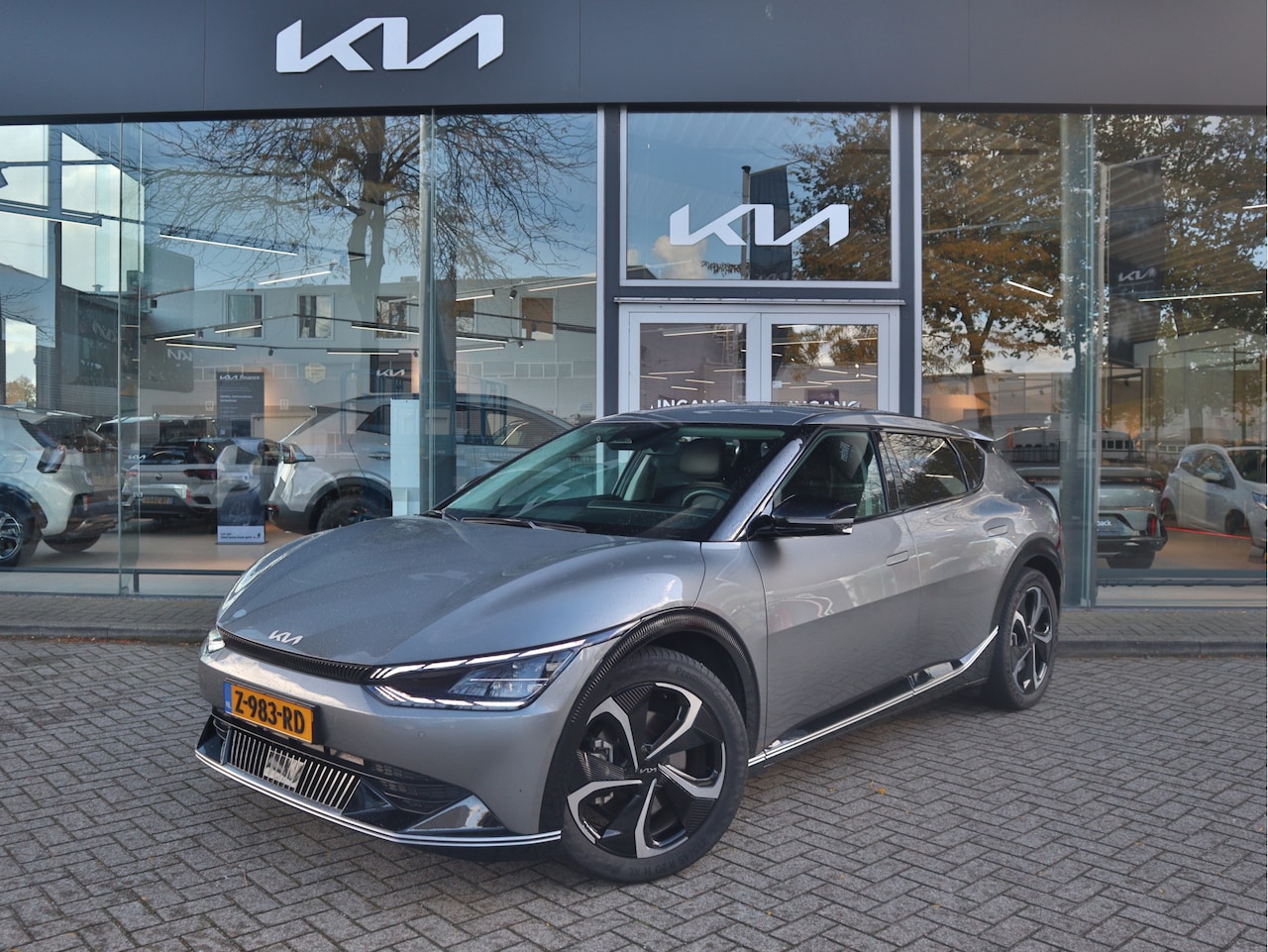 Kia EV6 - Edition Advanced 77.4 kWh RWD 229pk Stoelverwarming | Matrix LED | 20 inch | Trekhaak afne - AutoWereld.nl