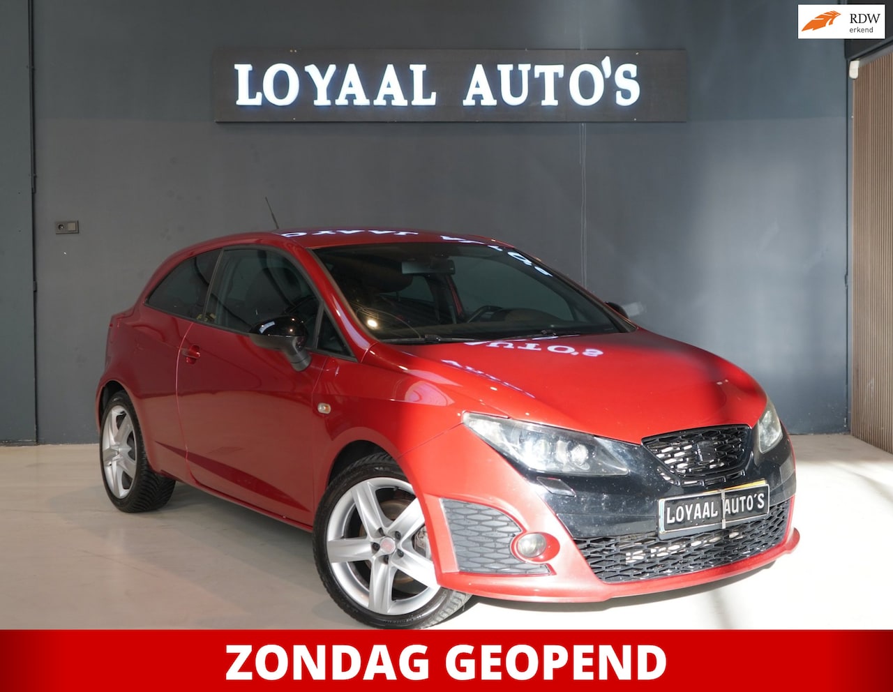 SEAT Ibiza SC - 1.4 TSI Cupra Bocanegra | AUT | PDC | NAVI | AIRCO | APK | ELEK. RAMEN - AutoWereld.nl