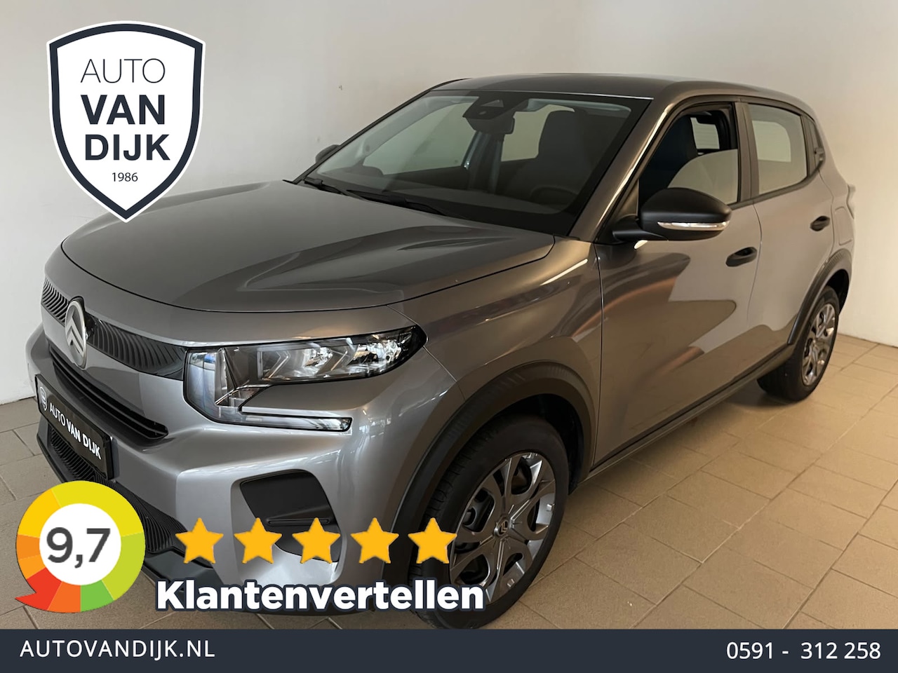 Citroën C3 - 1.2 Turbo 100pk You AIRCO CRUISE MULTI STUUR MEDIA VIA EN NAVI VIA TEL ZEER NETTE AUTO - AutoWereld.nl