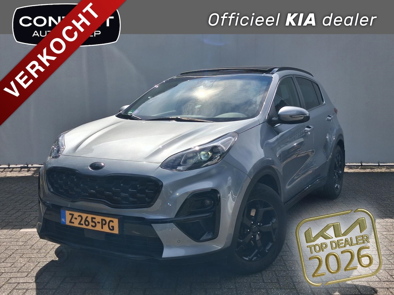 Kia Sportage - 1.6 T-GDi DynamicLine |Navi |Half-Leder |Schuifdak |Trekhaak - AutoWereld.nl