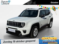 Jeep Renegade - 1.5T e-Hybrid Longitude *Automaat*Navi+Camera*Climate Control*Carplay*LM.Velgen*Nette auto