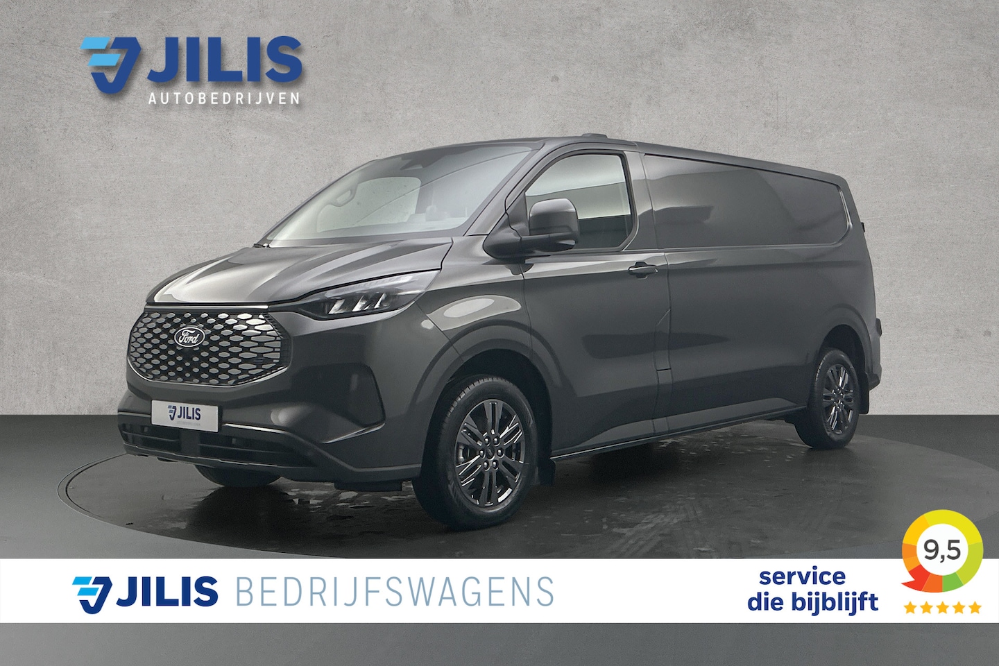 Ford Transit Custom - E-Transit 340 L2 Limited 218PK 71 kWh | Driver assist pack plus | Trekhaak uitklapbaar - AutoWereld.nl