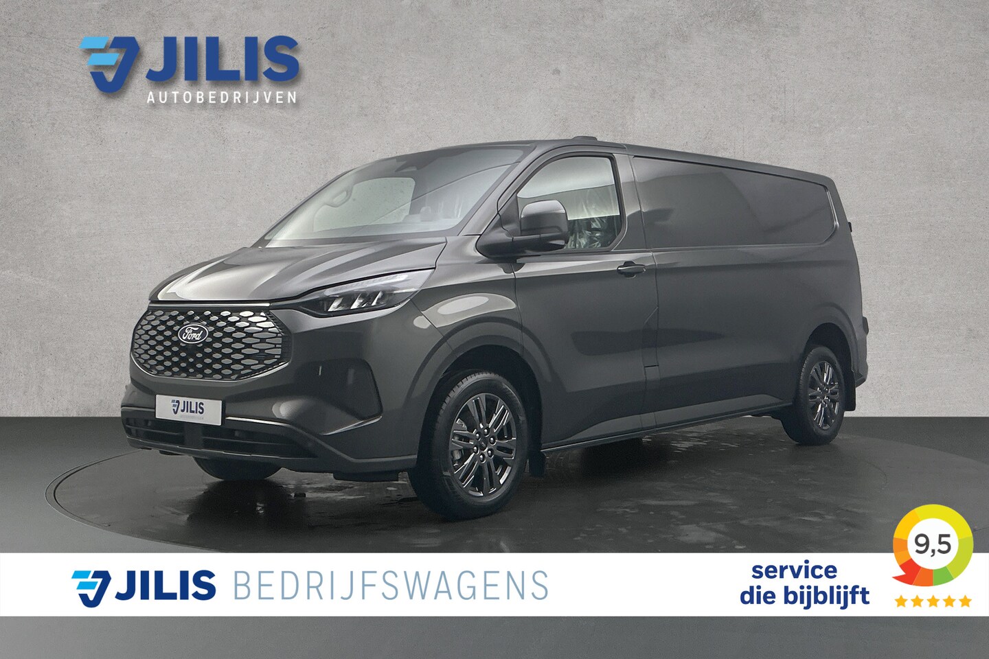 Ford Transit Custom - E-Transit 340 L2 Limited 218PK 71 kWh | Driver assist pack plus | Trekhaak uitklapbaar - AutoWereld.nl