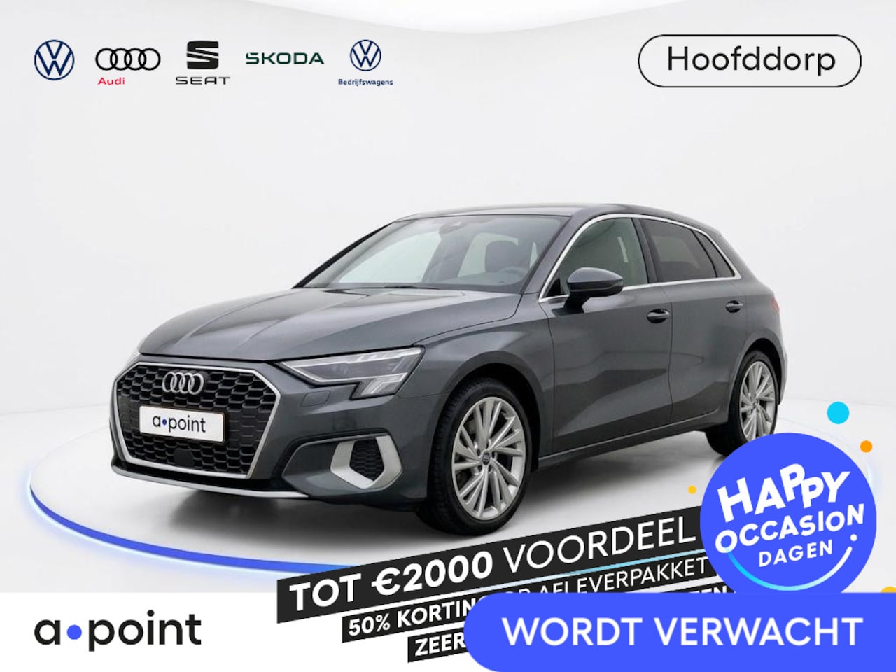 Audi A3 Sportback - 30 TFSI Advanced edition 110pk | Navigatie | Lichtmetalen velgen | Parkeersensoren | Cruis - AutoWereld.nl