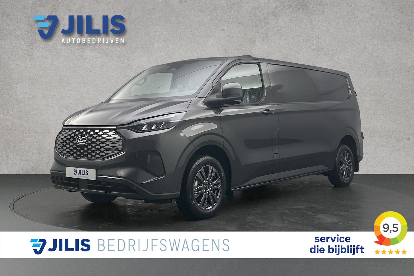Ford Transit Custom - E-Transit 340 L2 Limited 218PK 71 kWh | Driver assist pack plus | Trekhaak uitklapbaar - AutoWereld.nl