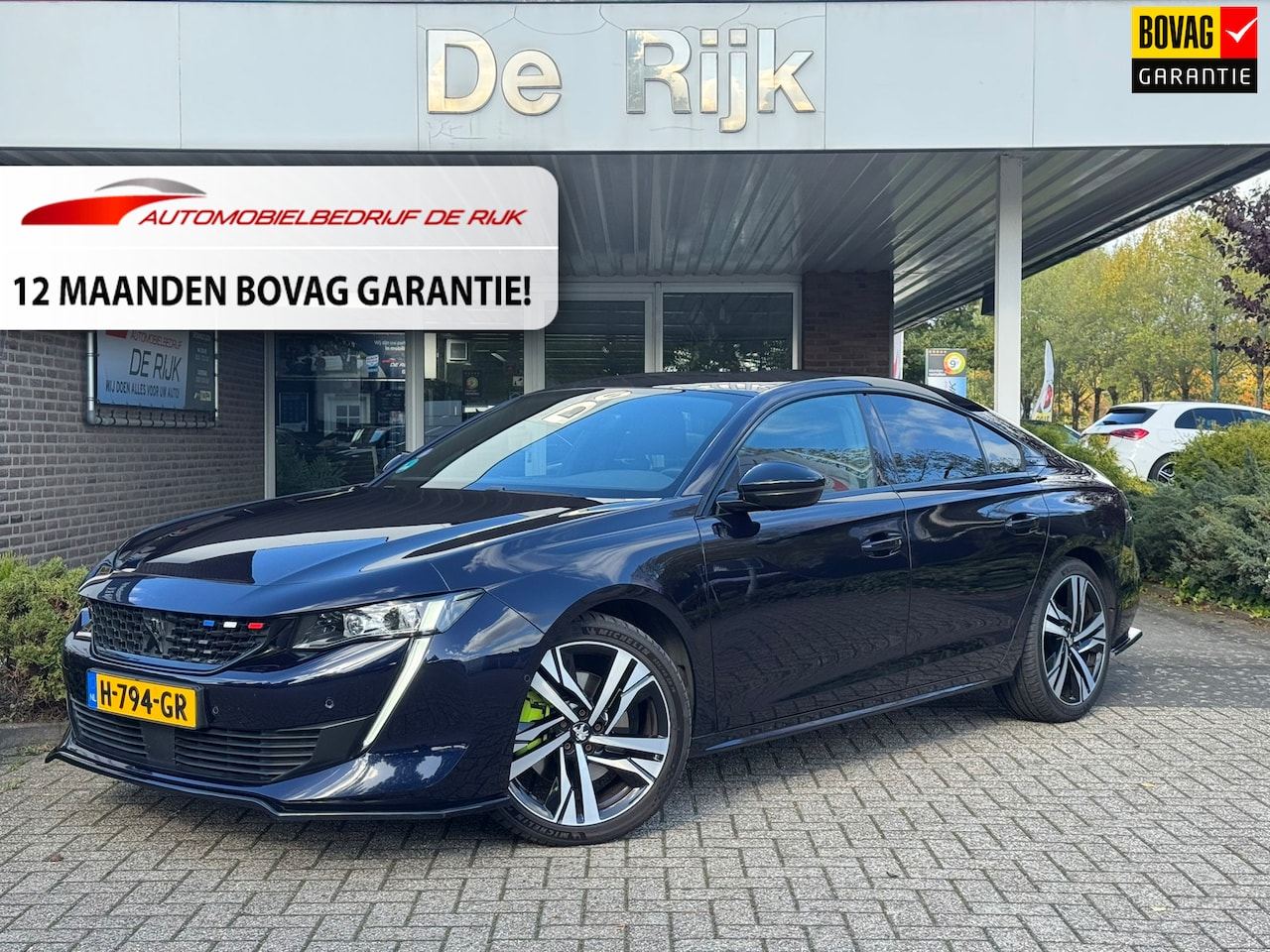 Peugeot 508 - 1.6 PureTech First Edition GT | Luxe Leder, Memory, Massage, Trekhaak, Stoelverw., 360 Cam - AutoWereld.nl