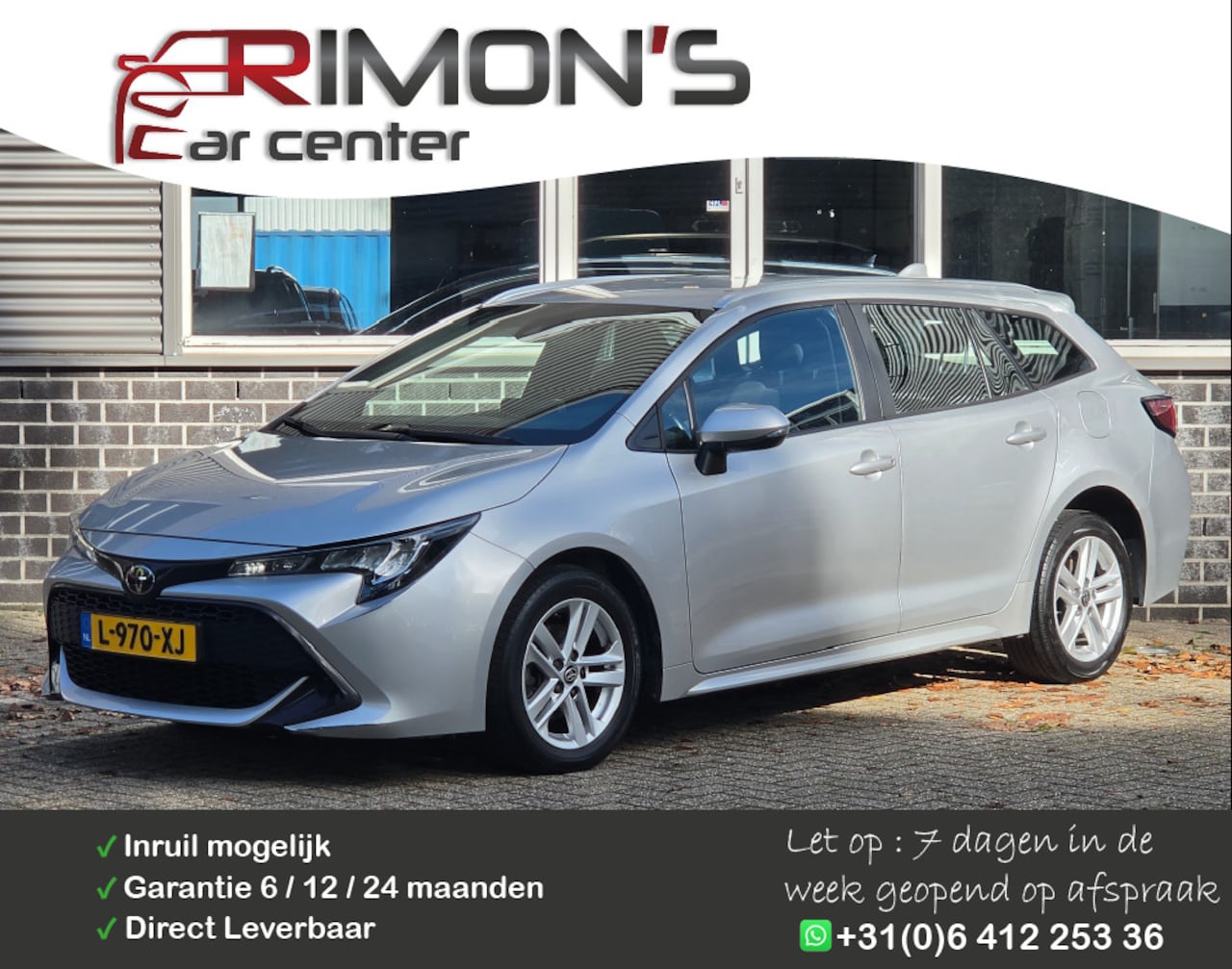 Toyota Corolla Touring Sports - 1.2 Turbo Dealer Onderhouden 12 M Garantie Camera - AutoWereld.nl