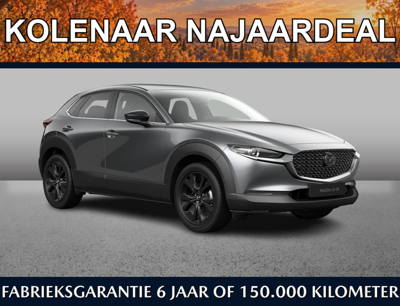 Mazda CX-30 - Homura 2.5 e-Sky-G 140pk | Kolenaar najaardeal | €5195,- korting | Direct leverbaar | Bela - AutoWereld.nl