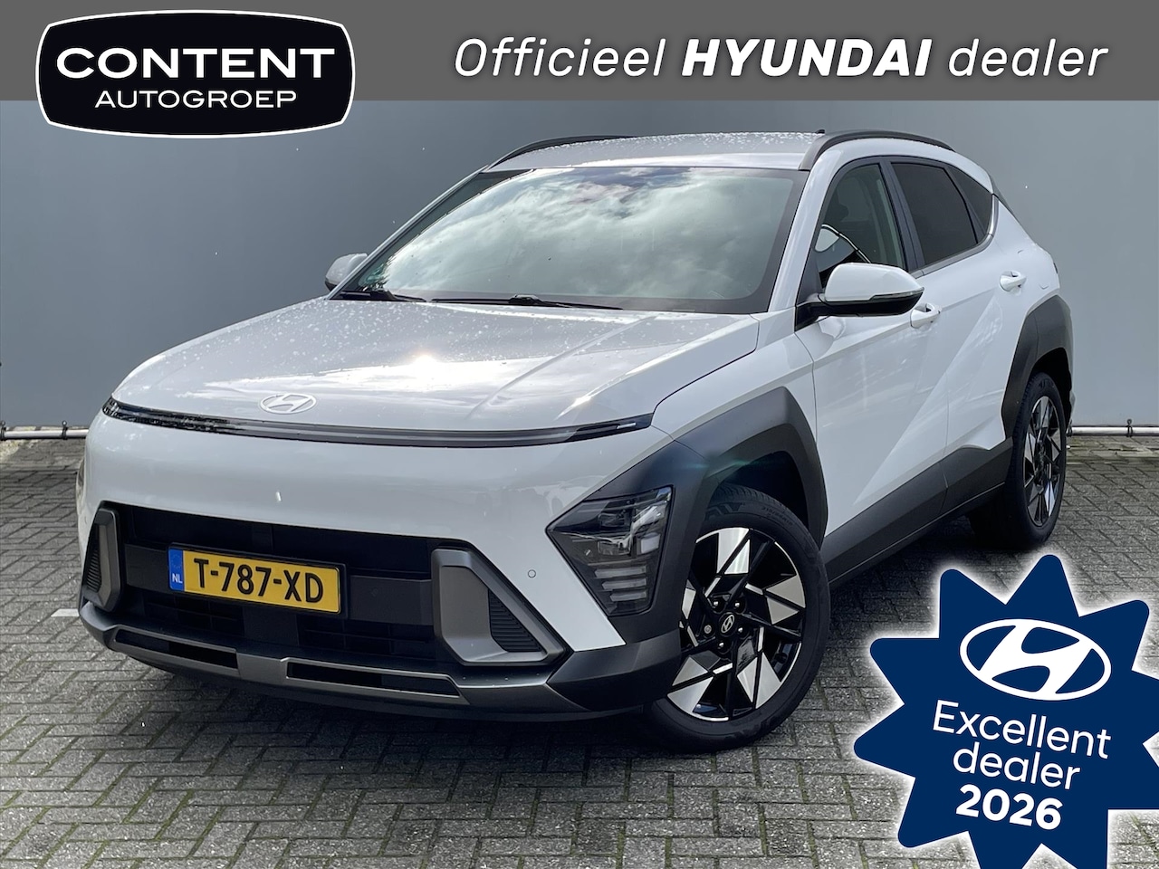 Hyundai Kona - 1.6 GDI HEV 141pk Automaat Comfort Smart / Navi / Clima / Stoelverwarming - AutoWereld.nl