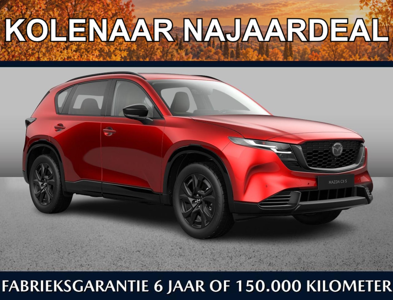 Mazda CX-5 - 2.5 automaat E-Sky G 141 M Hybrid Homura | Direct leverbaar | €1500,- inruilvoordeel - AutoWereld.nl