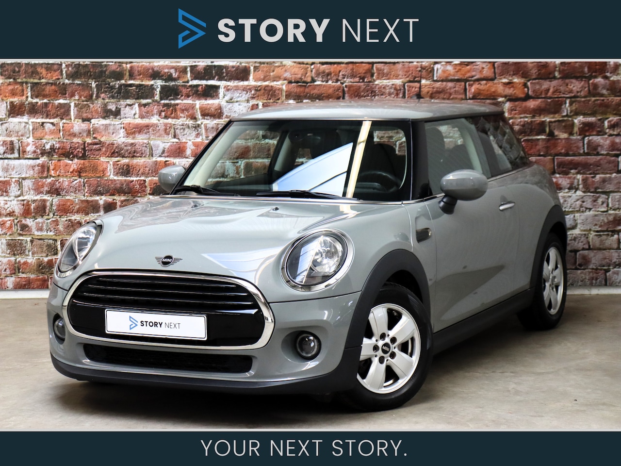 MINI Cooper - Hatchback 3 deurs / Airconditioning / 15 Inch Heli Spoke / Colour Line Carbon Black / Rege - AutoWereld.nl