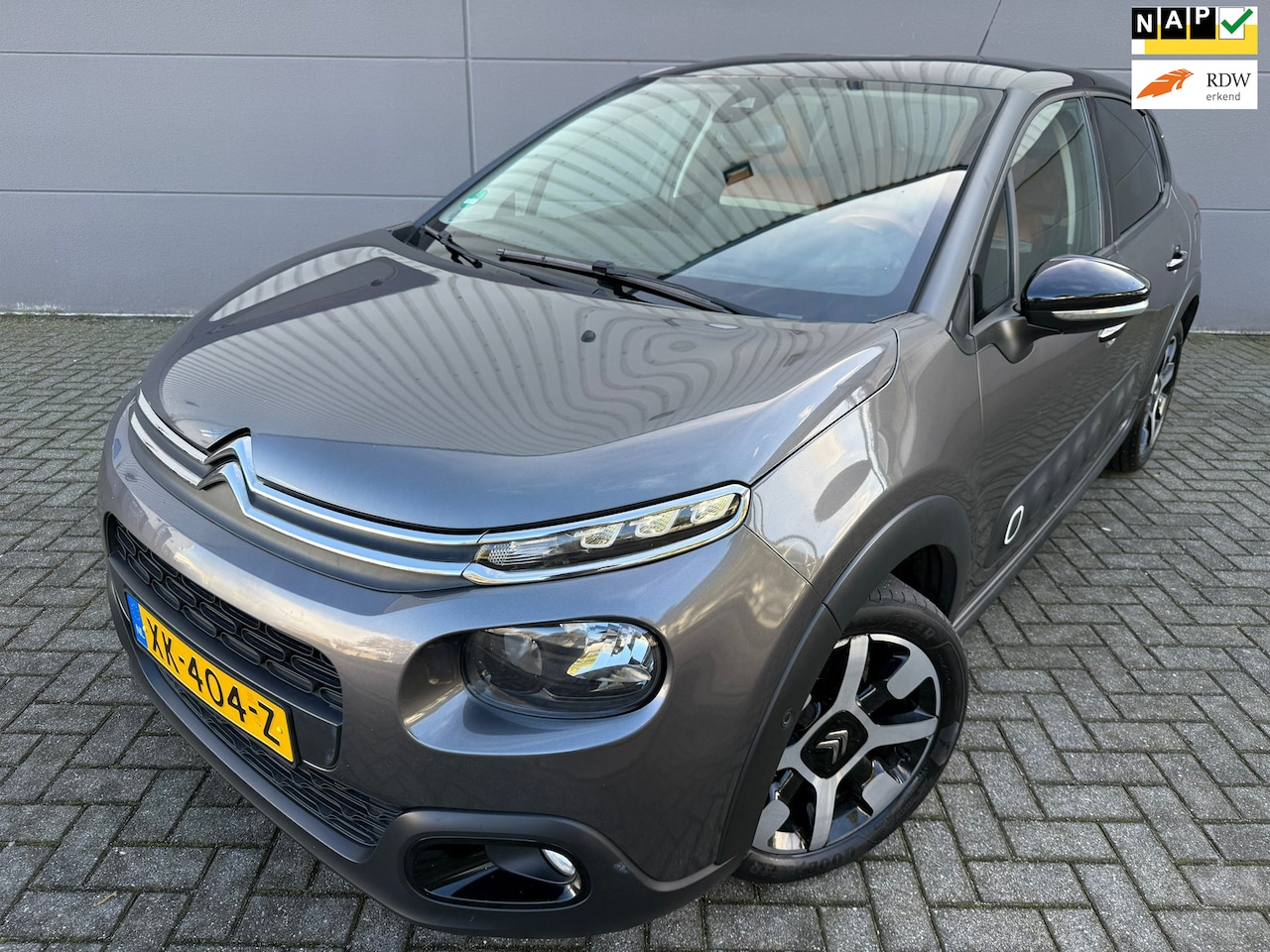 Citroën C3 - 1.2 PureTech S&S Shine110PK*Automaat*NAVI-CarPlay*Camera*Cruise*Climat-Airco*Bluetooth*APK - AutoWereld.nl