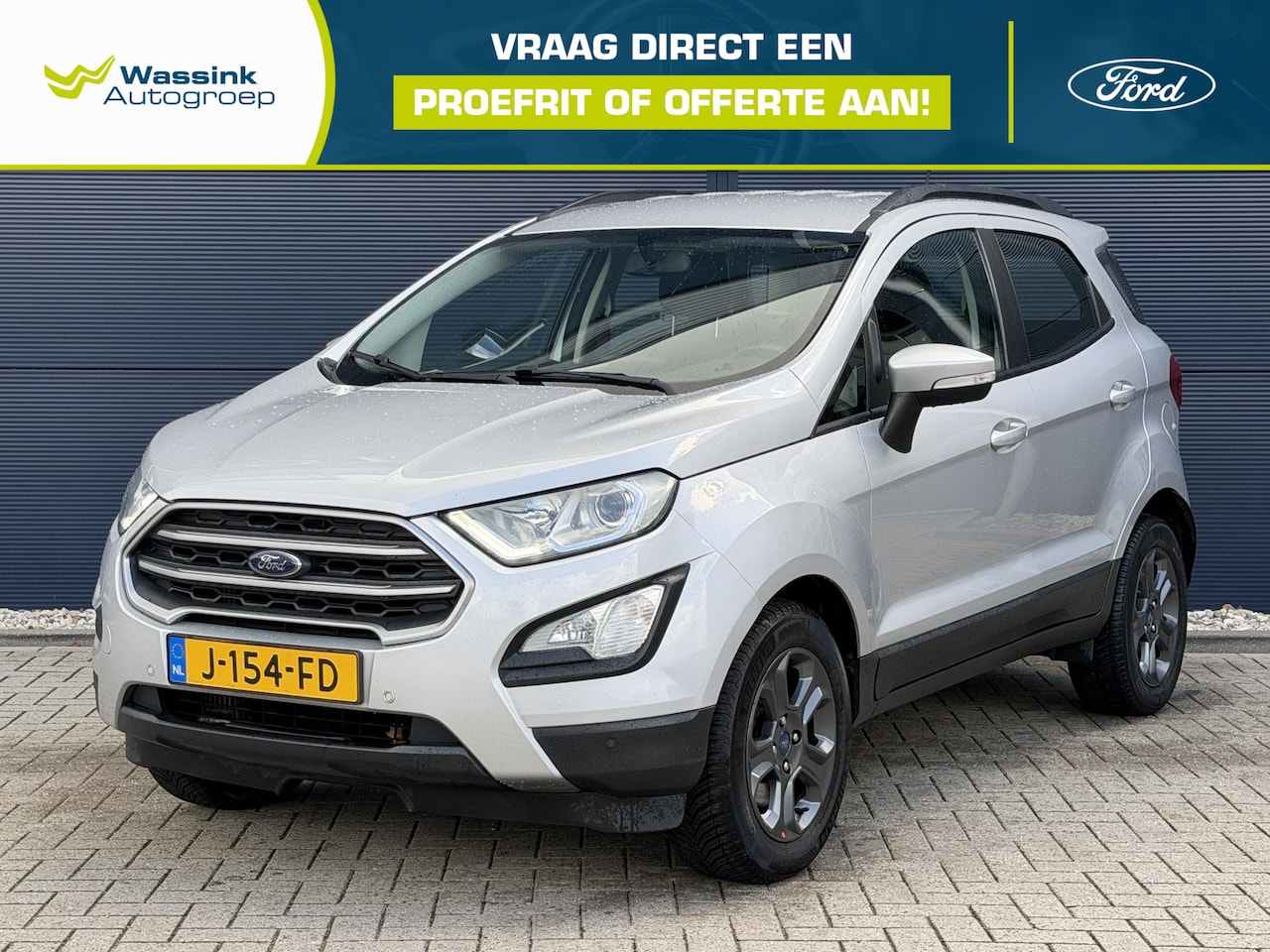 Ford EcoSport - 1.0 EcoBoost Trend Ultimate | Navigatie | Stuur/Stoel/Voorruit verwarming | Climate contro - AutoWereld.nl