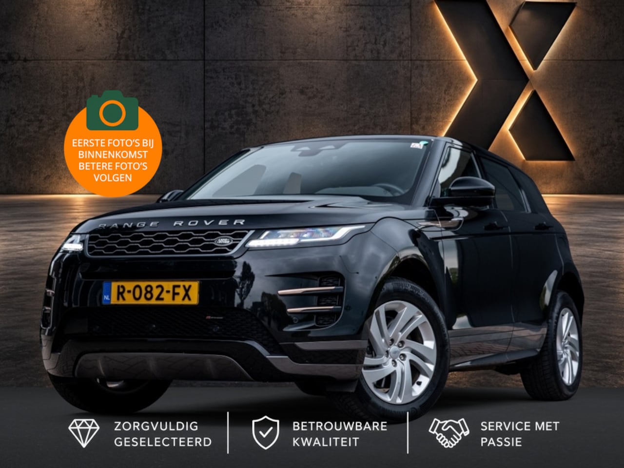 Land Rover Range Rover Evoque - 1.5 P300e AWD R-D S | Leder | Adap Cruise | CarPlay | Lane assist | PDC v+a | Etc.. Org NL - AutoWereld.nl