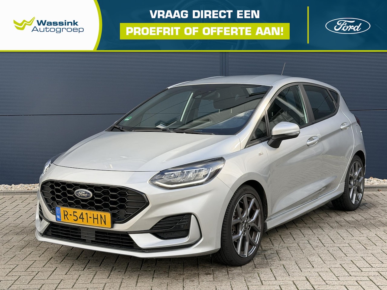 Ford Fiesta - 1.0 EcoBoost Hybrid ST-Line | Climate Control | Cruise Control | Apple Carplay/Android Aut - AutoWereld.nl