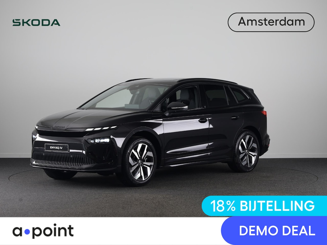 Skoda Enyaq iV - 60 Sportline 204pk | Panoramadak | 20 inch | Sportstoelen | Adaptive Cruise | Blind Spot - AutoWereld.nl