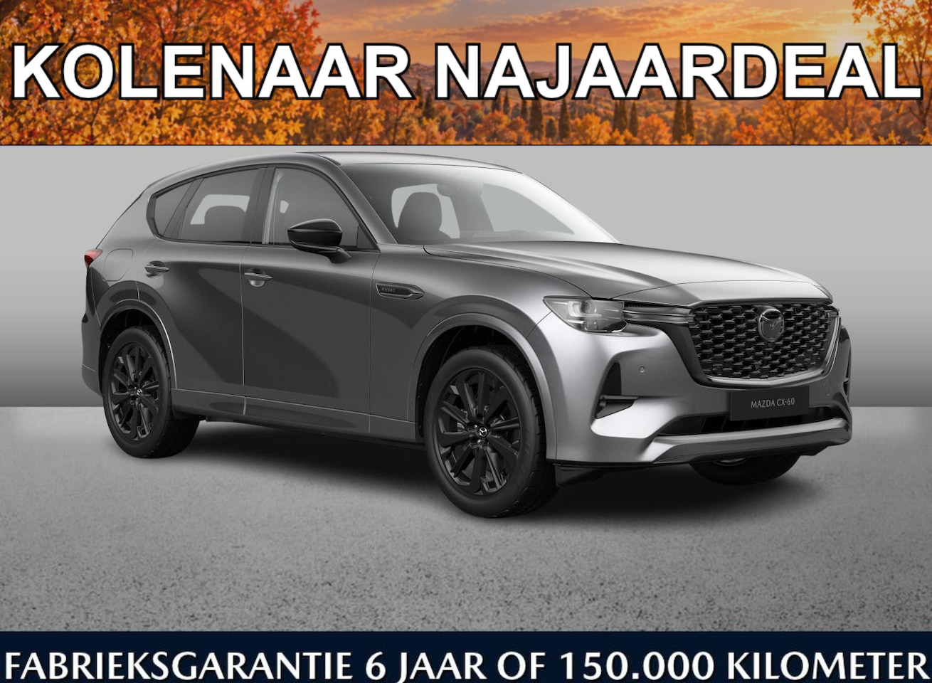 Mazda CX-60 - Homura Business Edition 2.5 PHEV 327 AWD | Kolenaar najaardeal | €6545,- korting | Direct - AutoWereld.nl