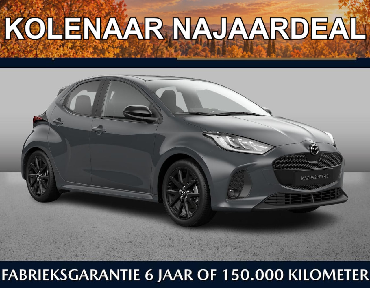Mazda 2 Hybrid - 1.5 Homura Plus | Kolenaar najaardeal | €3945,- korting | Direct leverbaar | Belastingvoor - AutoWereld.nl