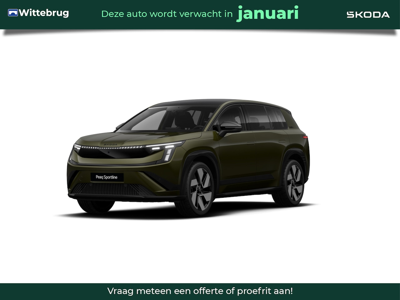 Skoda Peaq - 90 Sportline 7p. / Pano / 3de zitrij / Trekhaak wegklapbaar - AutoWereld.nl