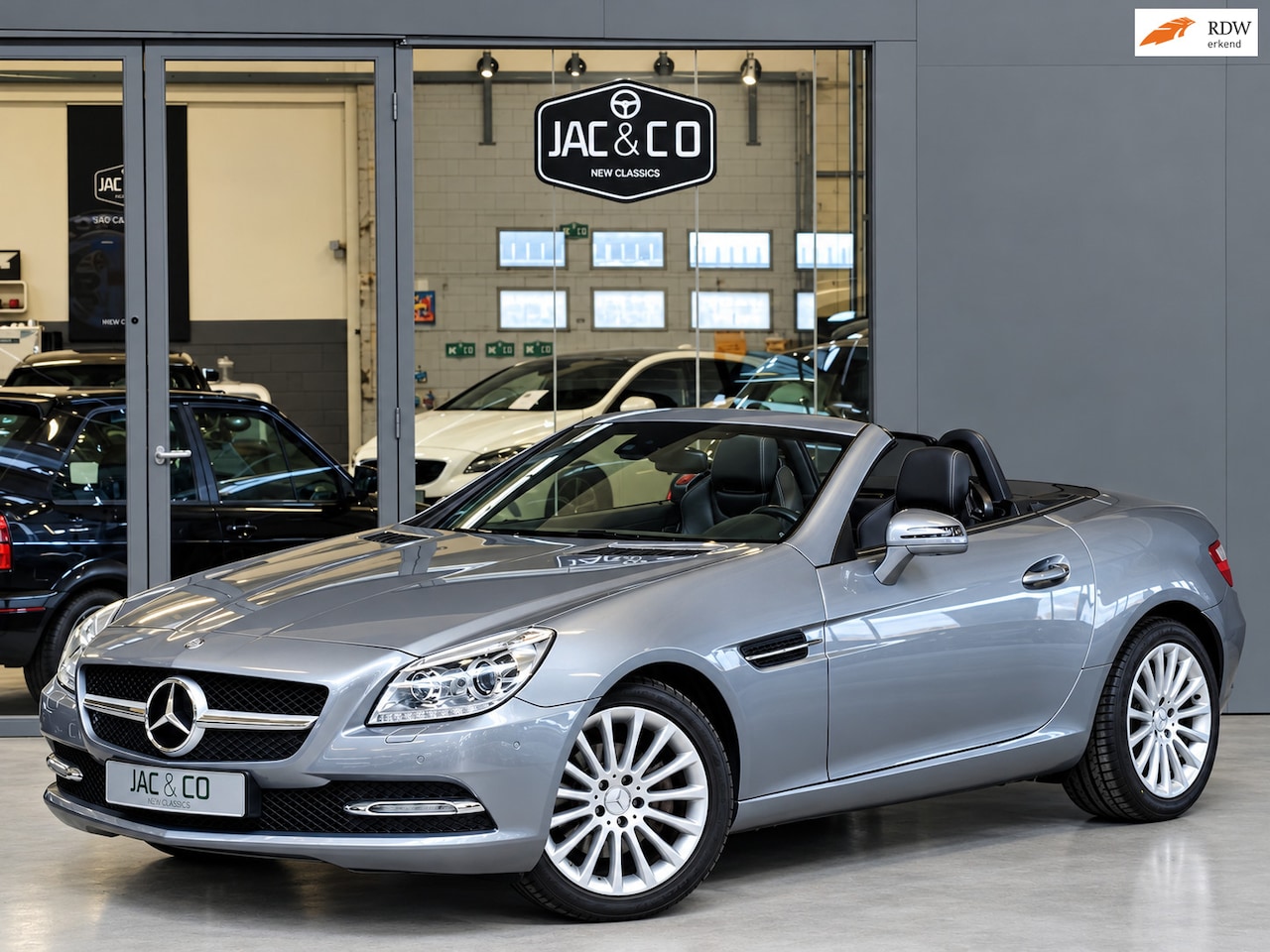 Mercedes-Benz SLK-klasse - SLK 200 Airscarf - Leder - Nieuwstaat ! - AutoWereld.nl