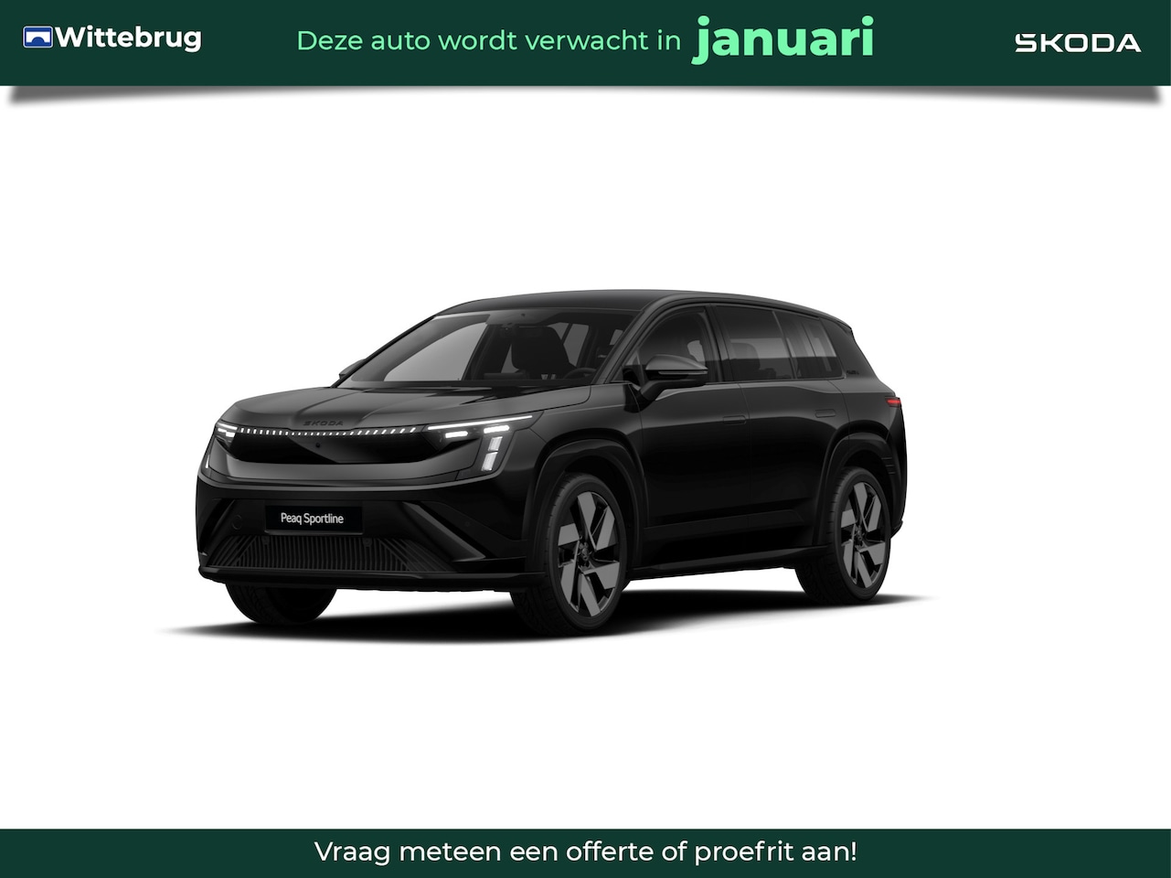 Skoda Peaq - 90 Sportline 7p. / WLTP 638km/ Pano / 3de zitrij / Trekhaak wegklapbaar - AutoWereld.nl