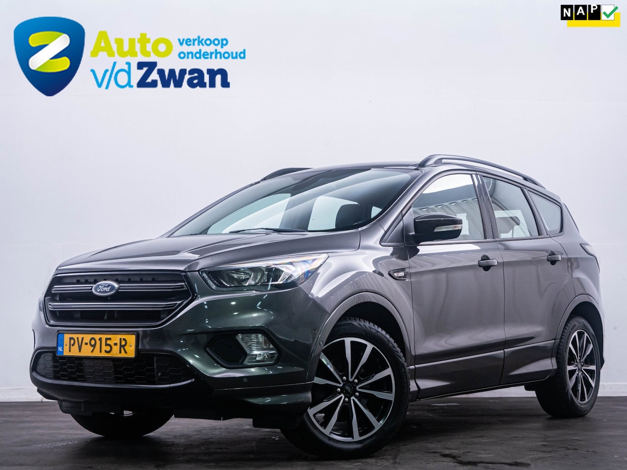 Ford Kuga - 1.5 EcoBoost ST Line|Half-leder|Navi|Bluetooth! - AutoWereld.nl