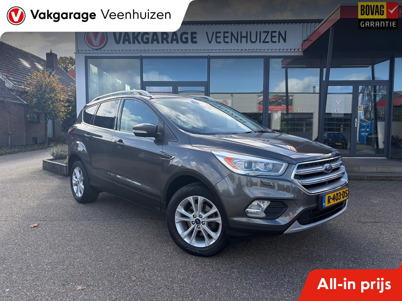 Ford Kuga - 1.5 EcoBoost Titanium|Rijklaar prijs|Trekhaak|Elek. klep|Sensoren|Carplay| - AutoWereld.nl