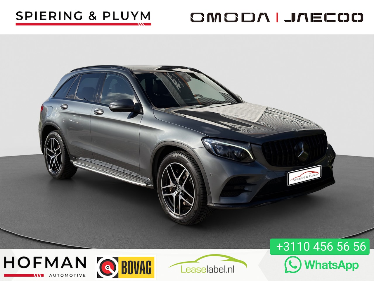 Mercedes-Benz GLC-klasse - 250 4MATIC Business Solution AMG | Pano | Leder | Adaptive | Dodehoek det. - AutoWereld.nl