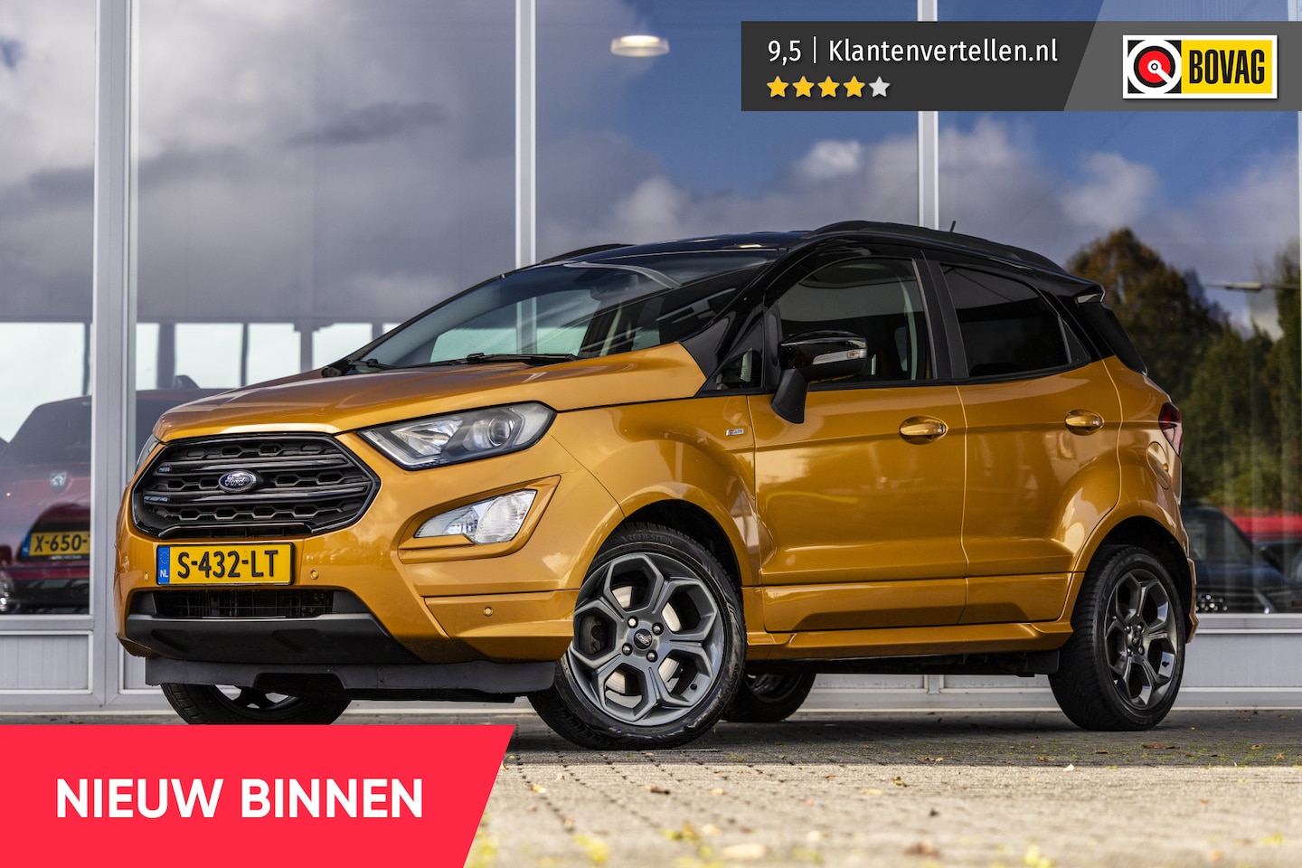 Ford EcoSport - 1.0 EcoBoost ST-Line Black | Camera | Carplay - AutoWereld.nl