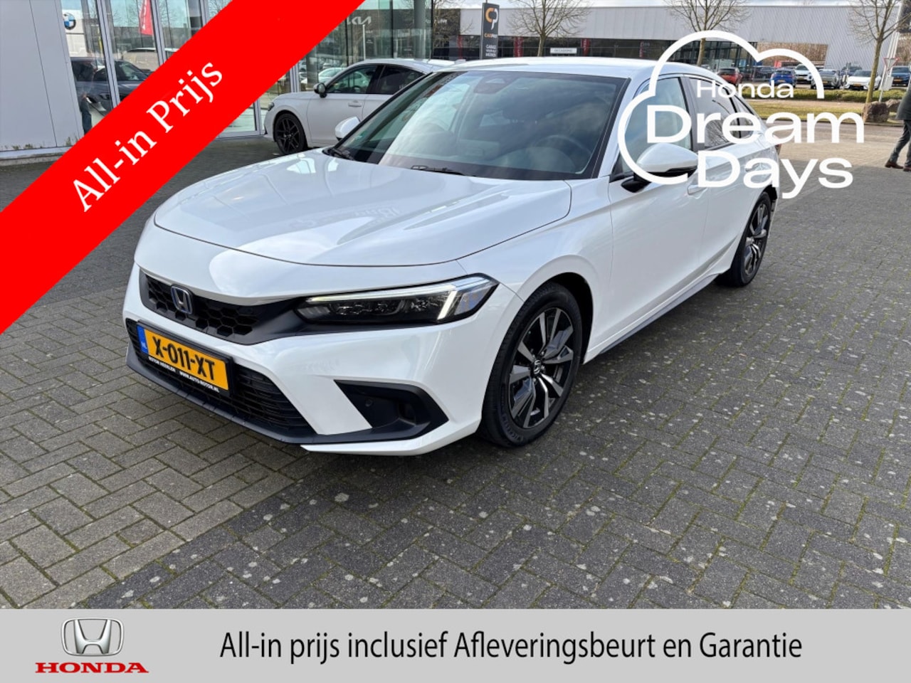 Honda Civic - 2.0 e:HEV Hybrid Elegance | Pdc | P.cam | Navi - AutoWereld.nl