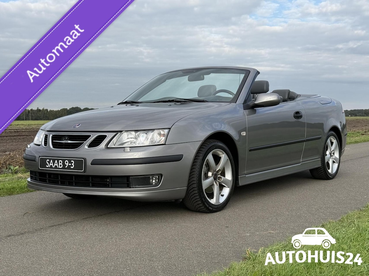 Saab 9-3 Cabrio - 1.8t Vector Automaat XENON|LEDER|TREKHAAK|HIRSCH - AutoWereld.nl
